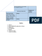 PNT Extraccion de Muestra de Sangre, Toma de Muestras, Conservacion y Procesamiento