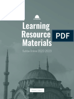 Learning Resource Materials: Suhba Online 2022-2023