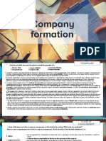 Company Formation - Law