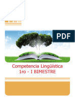 Competencia Linguistica 1ro Secundaria - Pamer