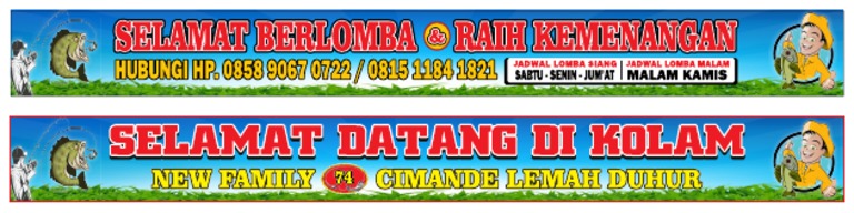 Banner Pemancingan CIMANDE Cetak | PDF