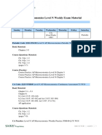 2223 Level N AP Microeconomics Exam Related Materials T1 Wk10