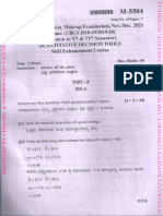 5th & 6th Bcom Nov-Dec-2021 Quantitative Decision Tools M-5504 - Compressed