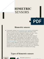 Biometric Sensors by Akshay and Yathin