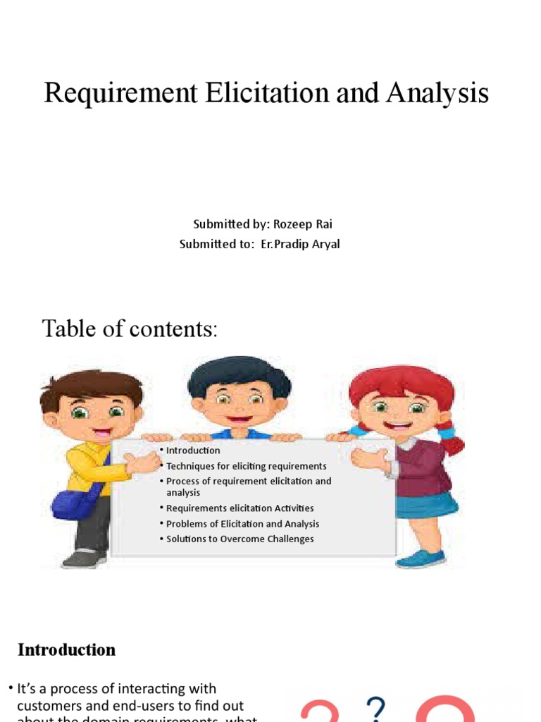 Requirement Elicitation Techniques Guide | PDF | Business