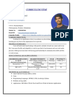 Front-End Developer CV