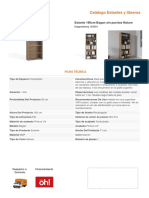 Mo-05-Estante de Melamine (0.71X0.29X1.80)