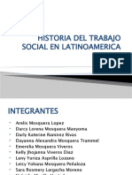 HISTORIA DEL TRABAJO SOCIAL EN LATINOAMERICA - PPTX Dayi