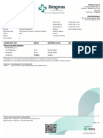 Laboratory Test Result Reference Value Description Unit Molecular and Genomics