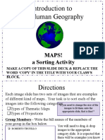 Introduction to AP Human Geography MAPS