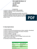 Tratamiento Dietetico y Recomendaciones Nutricionales