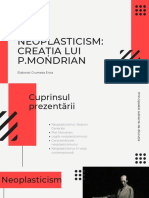 Neoplasticism Creația Lui P. Mondrian