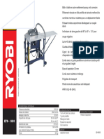 Ryobi ETS-1831 Manual