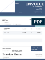 Format Template Contoh Invoice PDF