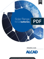 Alcad Solar Range - Product Brochure