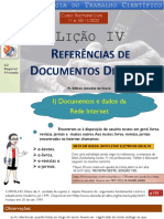 Lição 4 _ Referencia de Documentos