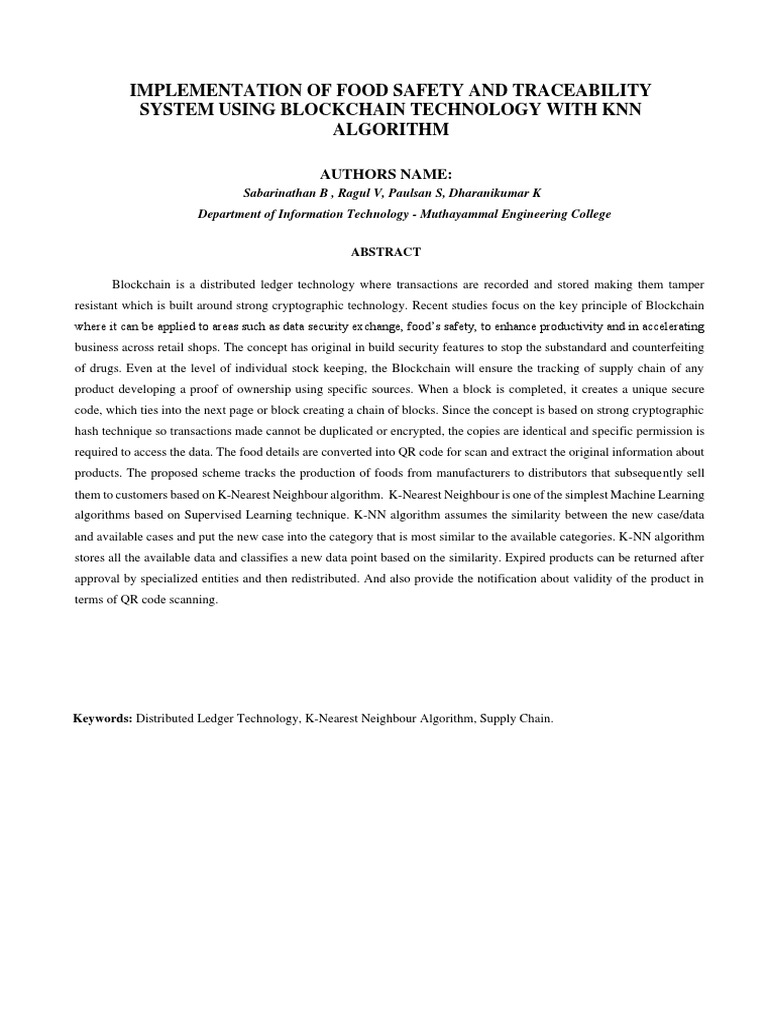 Abstract Team No 5 PDF