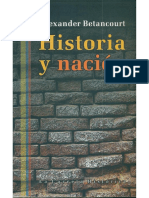 BETANCOURT, ALEXANDER_Historia y Nación 