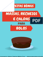 15 massas e recheios para bolos