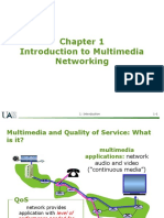 Multimedia Networks - 1- Introduction