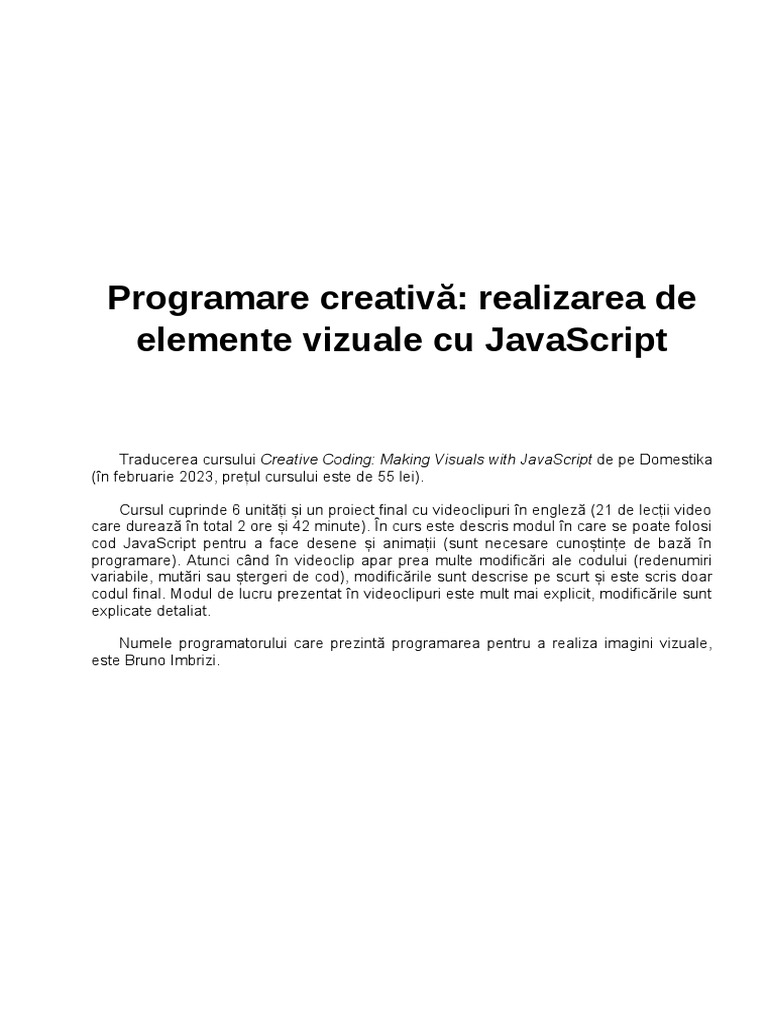 Js Making Visuals Domestika PDF