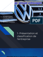 Etude de Cas Groupe Volkswagen