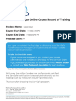 servsafe certificate