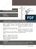 Instalação de aquecedor a gás