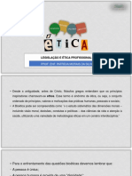 LEGISLAÇÃO ÉTICA ENFERMAGEM