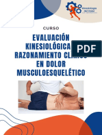 Curso Evaluación Kinesiológica Dolor Músculoesqueletal