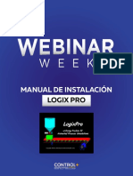 Manual de Instalación Logix Pro - WEBINAR WEEK 2022 - Control+