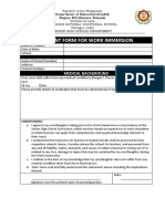 Consent Form For Work Immersion