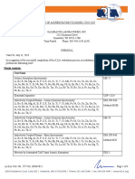 Galbraith Laboratories ISO 17025 Scope of Accreditation