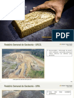 Relatório Semanal de Geotecnia 18 08 2022 - 24 08 2022