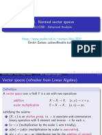 20 1 Normed Vector Spaces