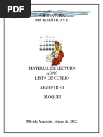 Matematicas Ii