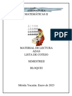 Matematicas Ii