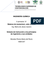 Principios de ingeniería química y balances de materia