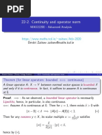 22 2 Continuity Operator Norm