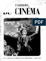 Cahiers Du Cinéma - Avril 1951 - 001