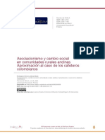 Asociacionismo y Cambio Social en Comunidades Rurales Andinas. Aproximación Al Caso de Los Cafeteros Colombianos