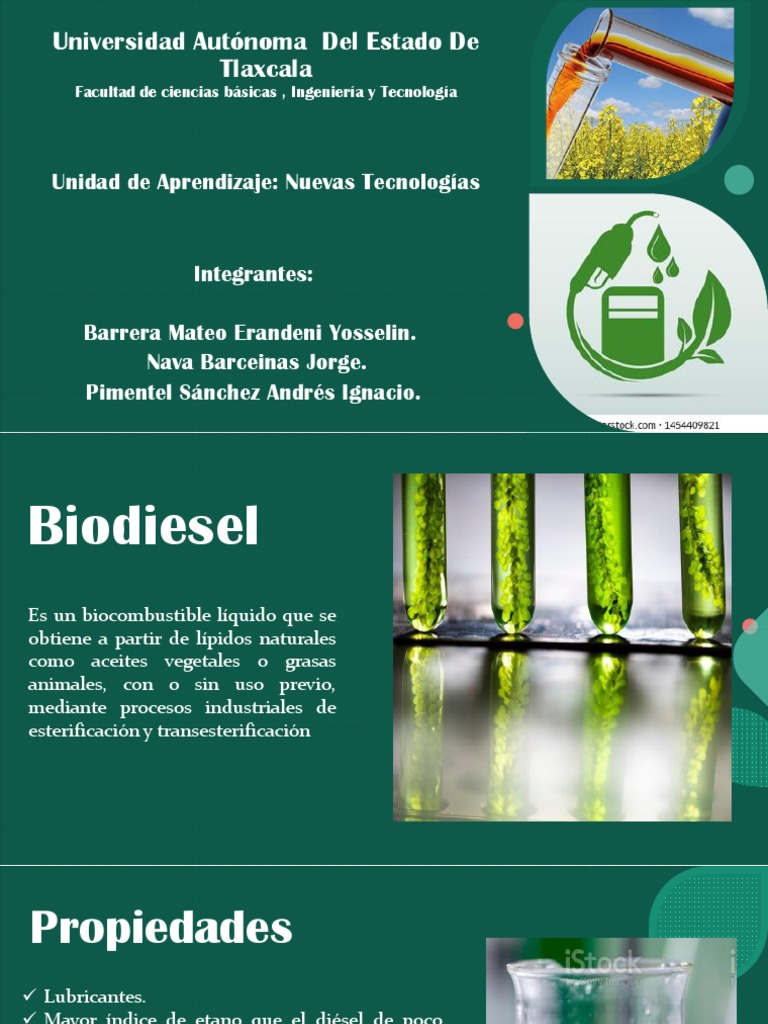 Biodiesel Bueno | PDF | Biodiésel | Ciencias fisicas