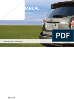 Subaru Forester Manuals