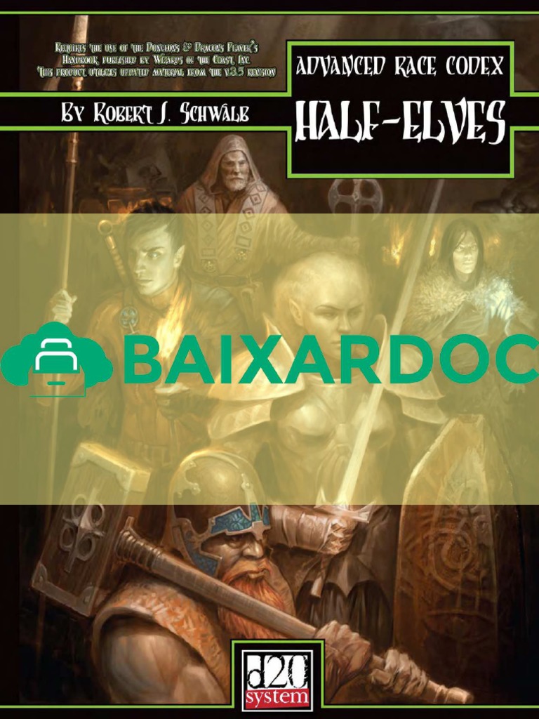 Advanced Race Codex Half Elves | PDF