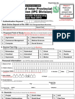 Common Wealth Scholarship Form