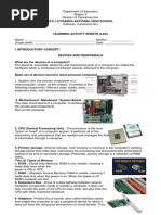 ICT Parts of Computer