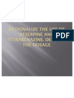 How Reserpine and Tetrabenazine Work as VMAT Inhibitors