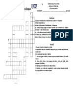 Crucigrama I Unidad - 10-2023