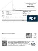 Factura electrónica Sodimac venta taladro