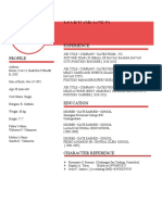 Resume Template